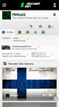 Mobile Screenshot of hekuzz.deviantart.com