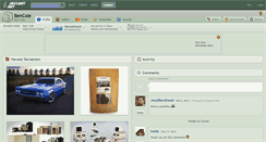 Desktop Screenshot of bencole.deviantart.com