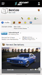 Mobile Screenshot of bencole.deviantart.com