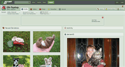 Desktop Screenshot of elfs-toyshop.deviantart.com