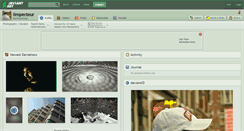 Desktop Screenshot of linspecteur.deviantart.com