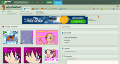 Desktop Screenshot of amu-sharaheart.deviantart.com