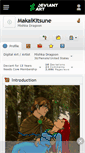 Mobile Screenshot of makaikitsune.deviantart.com