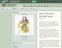 Tablet Screenshot of ffta3-tfc.deviantart.com