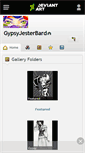 Mobile Screenshot of gypsyjesterbard.deviantart.com