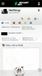 Mobile Screenshot of northrup.deviantart.com