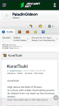 Mobile Screenshot of paladingideon.deviantart.com