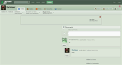 Desktop Screenshot of darklaser.deviantart.com