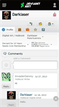 Mobile Screenshot of darklaser.deviantart.com
