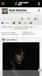Mobile Screenshot of mute-banshee.deviantart.com