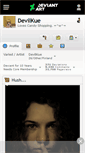 Mobile Screenshot of devilkue.deviantart.com