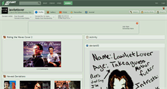 Desktop Screenshot of lawlietlover.deviantart.com