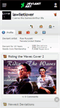 Mobile Screenshot of lawlietlover.deviantart.com