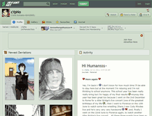 Tablet Screenshot of cypno.deviantart.com