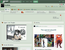 Tablet Screenshot of emilnal.deviantart.com