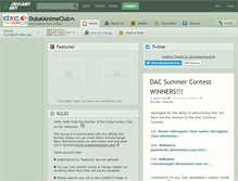 Tablet Screenshot of dubaianimeclub.deviantart.com