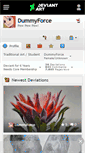 Mobile Screenshot of dummyforce.deviantart.com