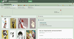 Desktop Screenshot of nalshaykudu.deviantart.com