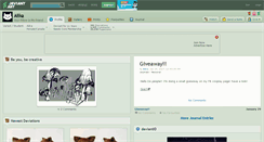 Desktop Screenshot of aiika.deviantart.com