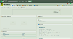 Desktop Screenshot of germancity.deviantart.com