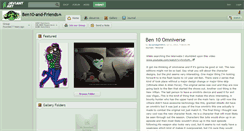 Desktop Screenshot of ben10-and-friends.deviantart.com