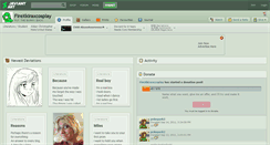 Desktop Screenshot of firexkiraxcosplay.deviantart.com