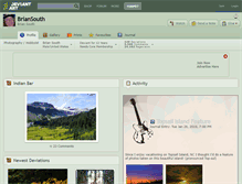 Tablet Screenshot of briansouth.deviantart.com
