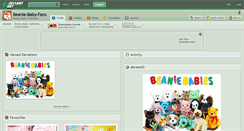 Desktop Screenshot of beanie-baby-fans.deviantart.com