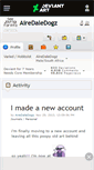 Mobile Screenshot of airedaledogz.deviantart.com