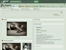 Tablet Screenshot of kimpatsu.deviantart.com