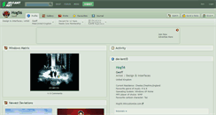 Desktop Screenshot of hog56.deviantart.com