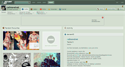 Desktop Screenshot of callmevelvet.deviantart.com