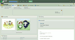 Desktop Screenshot of hre-plz.deviantart.com