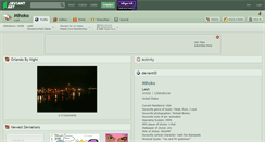 Desktop Screenshot of mihoko.deviantart.com