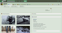 Desktop Screenshot of kalzone.deviantart.com
