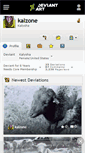 Mobile Screenshot of kalzone.deviantart.com