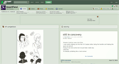 Desktop Screenshot of desertfiend.deviantart.com