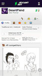 Mobile Screenshot of desertfiend.deviantart.com