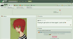 Desktop Screenshot of kahail.deviantart.com
