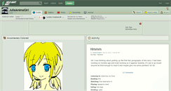 Desktop Screenshot of julieanimegirl.deviantart.com