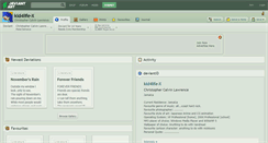 Desktop Screenshot of kid4life-x.deviantart.com