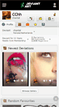 Mobile Screenshot of cchh.deviantart.com