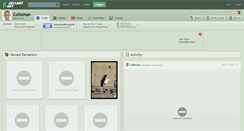 Desktop Screenshot of colloman.deviantart.com