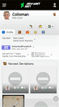 Mobile Screenshot of colloman.deviantart.com