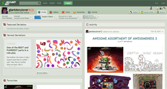 Desktop Screenshot of giantstorylover.deviantart.com