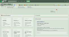 Desktop Screenshot of kate-twilighter-1.deviantart.com