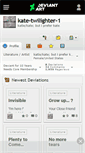 Mobile Screenshot of kate-twilighter-1.deviantart.com