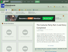 Tablet Screenshot of inflatedmuscle.deviantart.com