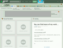 Tablet Screenshot of ajkahn.deviantart.com