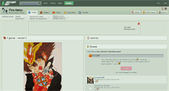 Desktop Screenshot of fire-natsu.deviantart.com